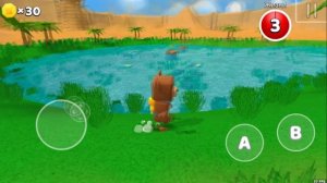 ОЧЕНЬ СЛОЖНЫЙ БОСС В ПУСТЫНЕ!!! Приключение Супер Мишки Спасаем ВСЕХ медведей! Super Bear Adventure