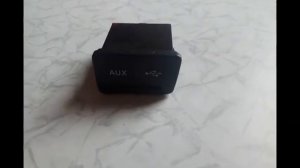 USB и AUX, снятие консоли КПП и прикуривателя Киа Сид