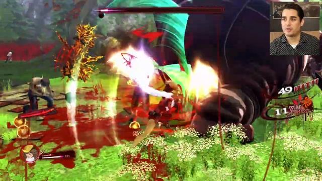 Découverte et présentation de Onee Chanbara Origin dispo sur PS4 & PC. смотреть онлайн