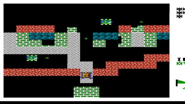 Battle City by Zergkerrigan (Battle City Hack) (NES, 1985) Уровень 4 смотреть онлайн