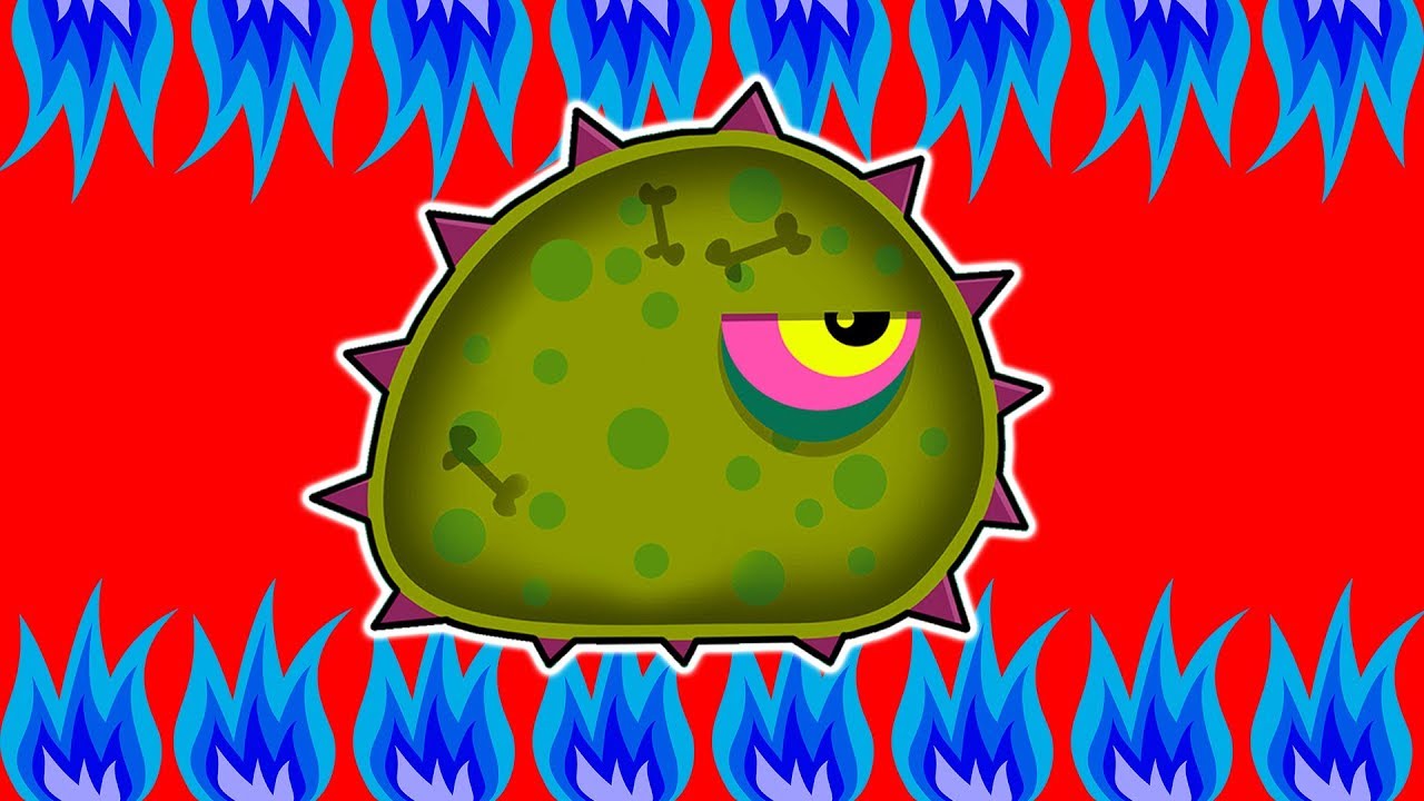 Суровый ЛИЗУН ГЛАЗАСТИК на ВОЕННОЙ БАЗЕ #2! Игра Tales From Space Mutant Blobs Attack