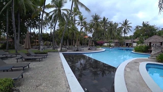 Пустые отели и пляжи на Нуса Дуа. Melia Hotel Bali. смотреть онлайн