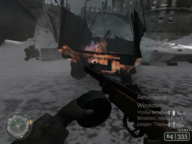 Прохождение Call of Duty 2 Глава 3 Сталинградская Крепость Уличные бои #5