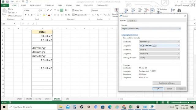 DD/MM/YY EXCEL DATE FORMATE | date format in excel dd/mm/yyyy |SET Default date in excel смотреть онлайн