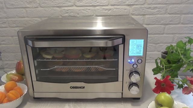 Мини печь OBERHOF Mofen L24 - отличный вариант для дачи и дома: сушу зелень, фрукты-овощи, готовлю смотреть онлайн