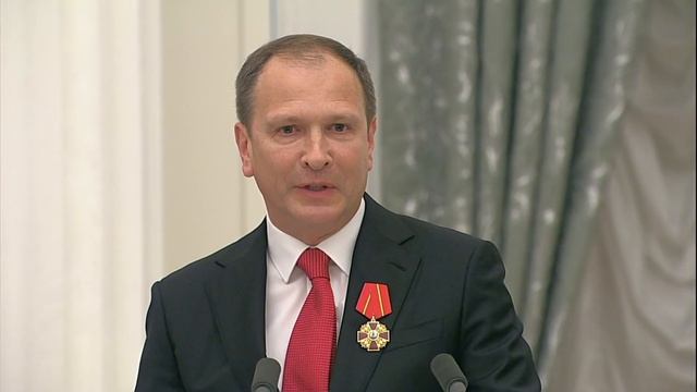 Награждение А.Я. Школьника орденом Александра Невского смотреть онлайн