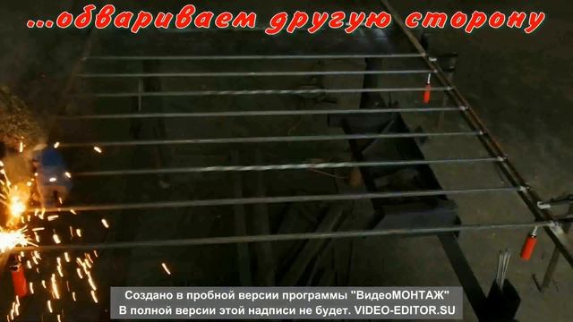 Защитная решетка на окно своими руками смотреть онлайн