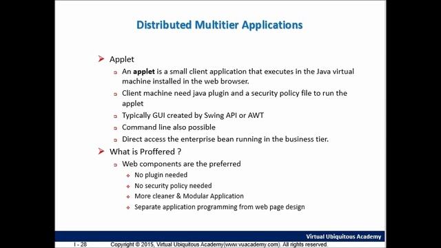 01 Introduction to Java EE Technology смотреть онлайн