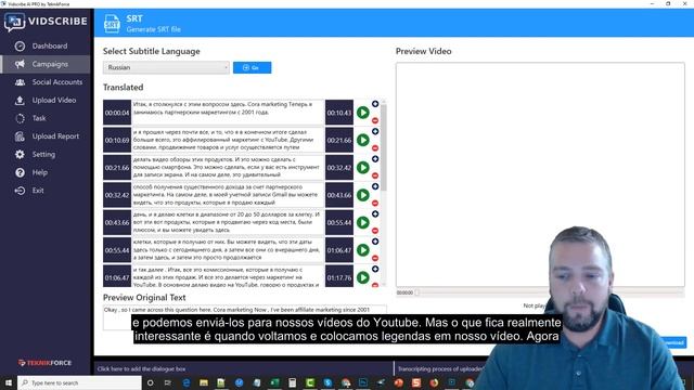 Apresentação do VidScribe AI A Incrível ferramenta de Tradução de Vídeos смотреть онлайн