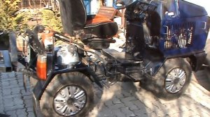 Минитрактор с двигателем от Оки и раздаткой от Нивы