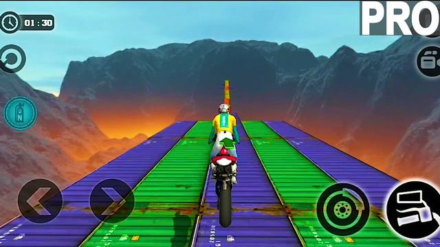 Impossible Moto Bike Tracks 3D | NOOB vs PRO vs HACKER смотреть онлайн