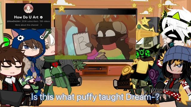 Mcyt react to Dream 1/? ||Dsmp/Mcyt|| Gacha club смотреть онлайн