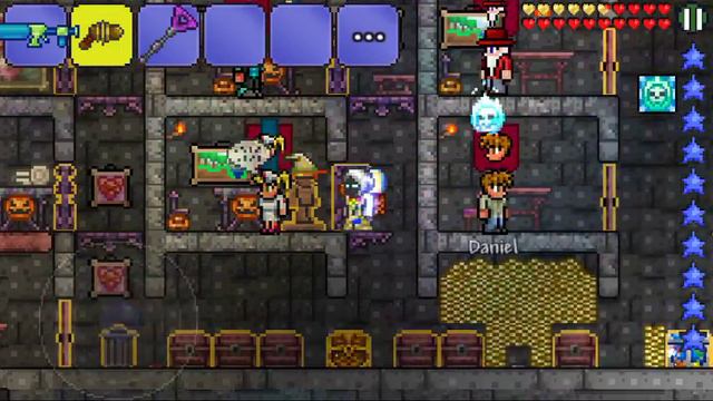 TERRARIA I GOT A RUNE WIZARD VANITY! смотреть онлайн