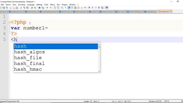 PHP explained in tamil:Addition of two number Program in PHP смотреть онлайн