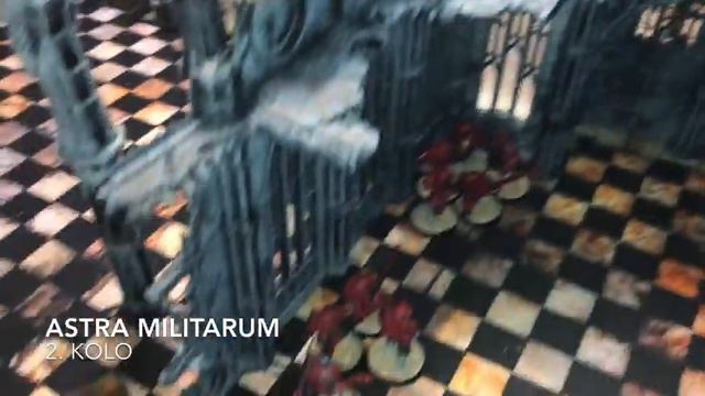 Warhammer 40k Astra militarum vs Tau 1000 pts battlereport CZ language смотреть онлайн