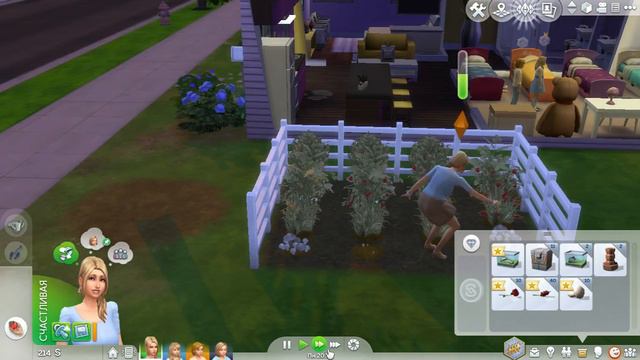 The Sims 4 : Challenge 100 детей #7. смотреть онлайн