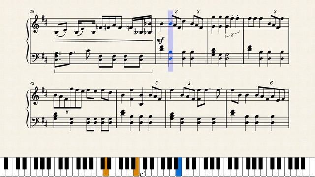 「Have you been naughty or nice?」 - Flambé！(ES!! あんスタ!!) Game Size Piano Version [MuseScore] смотреть онлайн