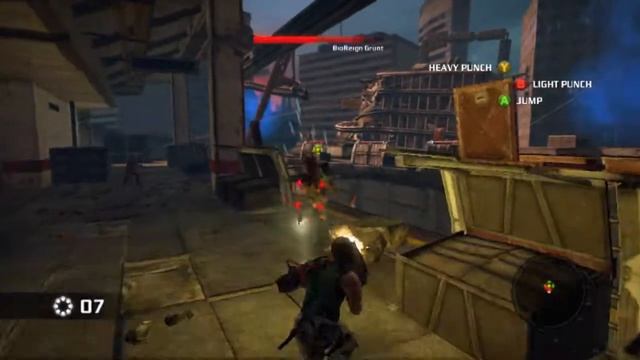 Bionic Commando Playthrough on a 9800GTX+ смотреть онлайн