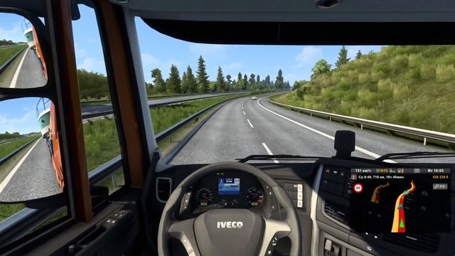 Рейс за 1.000.000$ #3 - EURO TRUCK SIMULATOR 2 смотреть онлайн