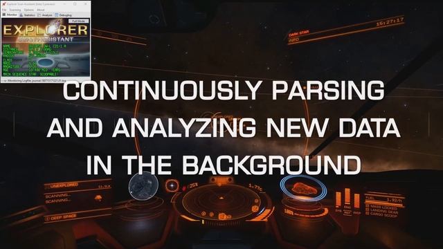Elite Dangerous Explorer Scan Assistant смотреть онлайн
