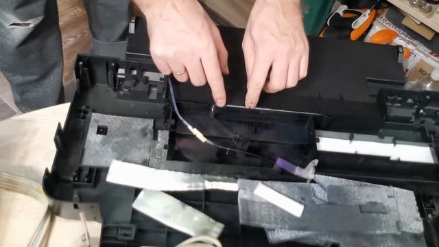 Разборка принтера Epson L1800 А3 формат. смотреть онлайн