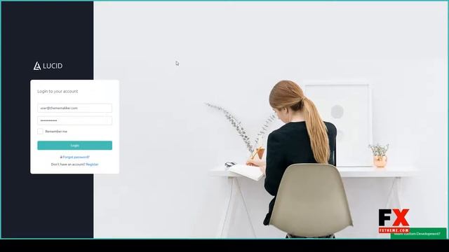 Lucid Responsive React Admin Template dashboard pwa Easy Create Website смотреть онлайн