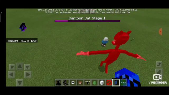 андертейл в майнкрафте Гастер и Санс против CartoonCat и Cartoondog