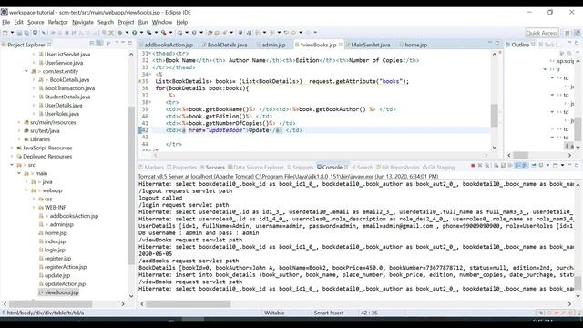 Part2 Library Management using JPA/Hibernate CRUD operations смотреть онлайн