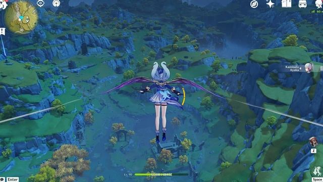 GENSHIN IMPACT l Hydro Archon Furina(Focalors) Outfit Mod for Kamisato Ayaka смотреть онлайн