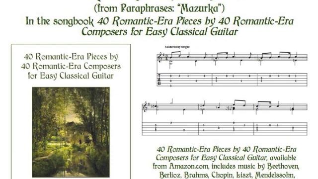 TRIO (from Paraphrases: “Mazurka”) by Aleksandr Borodin (Easy Classical Guitar) смотреть онлайн