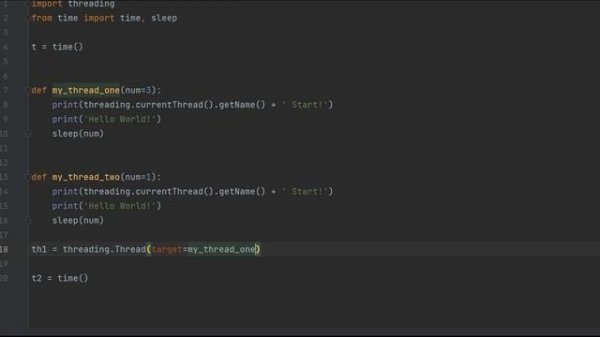 Многопоточность на Python ?