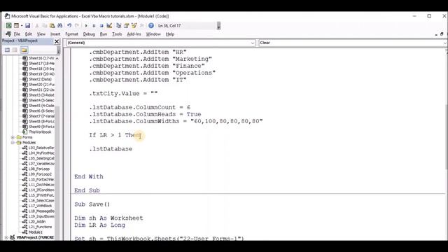 Excel VBA Macro Sinhala | 24 - User Forms-III смотреть онлайн