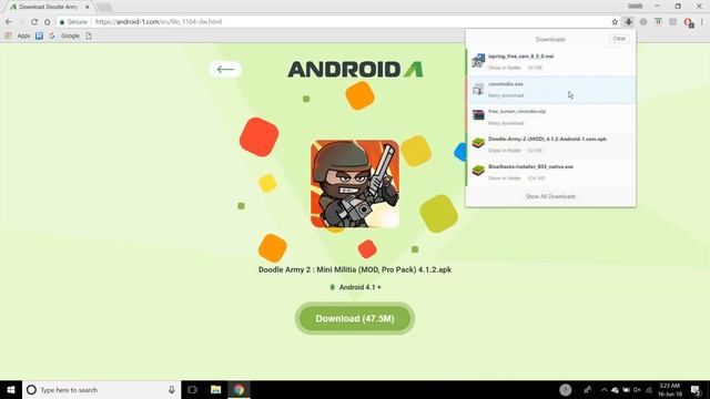 How to install any apk or android game mod on your pc. For e.g : Doodle army 2 Mini Militia. смотреть онлайн