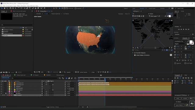 Working With The Globe Sample Project In GEOlayers 3
