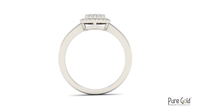 18 Karat Gold Pure Sparkle Diamond Ring - PGRNG26336 смотреть онлайн