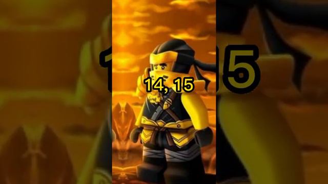 А какой ты персонаж Ниндзяго по числу рождения? #лего #ниндзяго смотреть онлайн