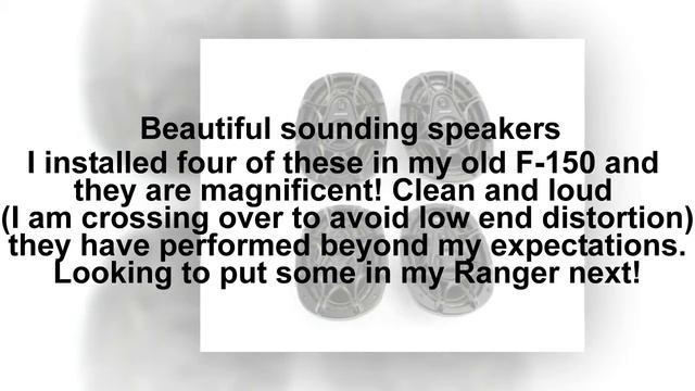 New KICKER DS693 6x9 560W 3 Way Car Audio Coaxial Speakers Stereo 11DS693 смотреть онлайн