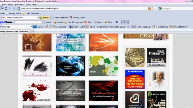 Free brushes for Photoshop смотреть онлайн