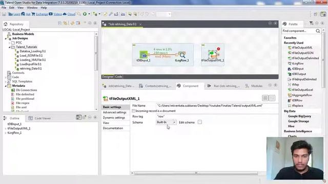 10.How to store data in a XML File in Talend l Working with Files l Talend Data Integration смотреть онлайн