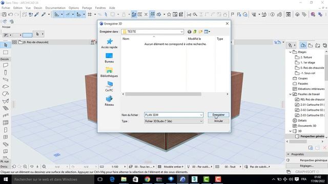 archicad vers 3dMax avec matériaux смотреть онлайн