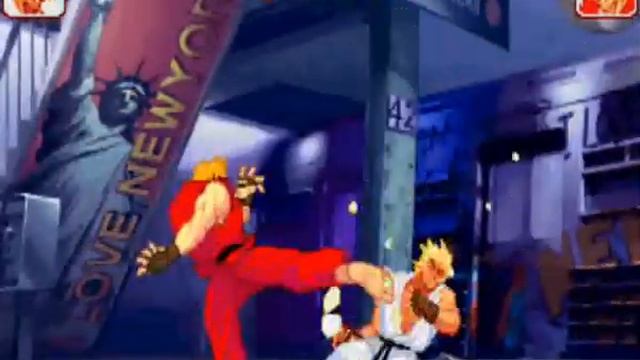 Street Fighter 3rd Strike Ken White (Haohmarukaiko) vs Ken Red (KOFargentina) Fight 1 смотреть онлайн