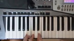 Видеоурок на синтезаторе Бэсамэ мучо