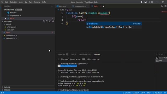 HOW TO FIND FACTORIAL USING RECURSIVE FUNCTION IN TYPESCRIPT смотреть онлайн