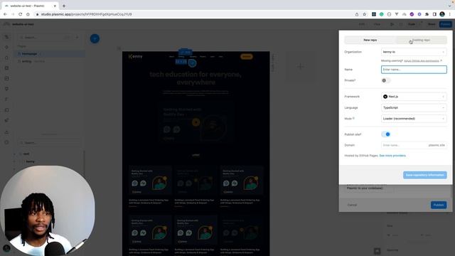Figma to code in 5 minutes with Plasmic смотреть онлайн