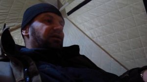 Открытие зимней рыбалки. Залив Сарагаш. Рыба есть, была и будет!