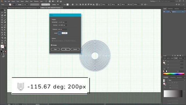 How to create multicentric logo in Adobe illustrator смотреть онлайн