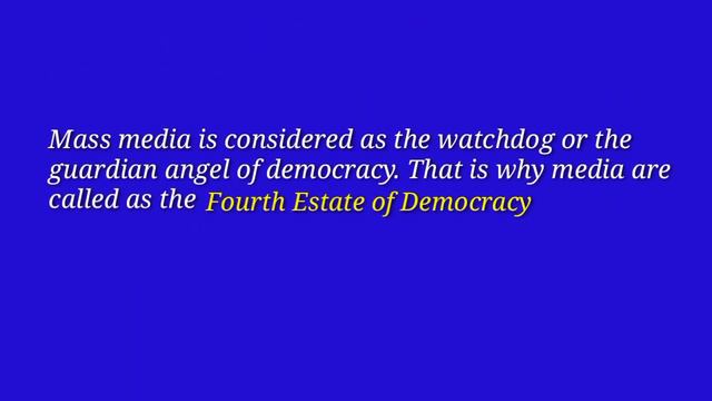 Chapter 2/ Part 8/ Functions of mass media (2)/Plus One Journalism / By Rakhee Krishnan смотреть онлайн