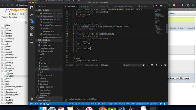 Firebase Authentication and MySQL - Bagian 1 смотреть онлайн