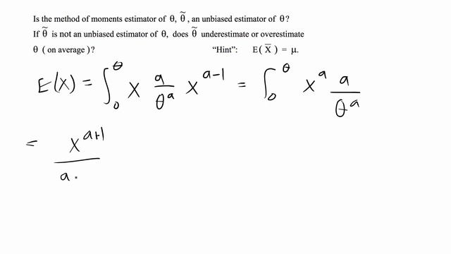 Method of Moments Estimation смотреть онлайн