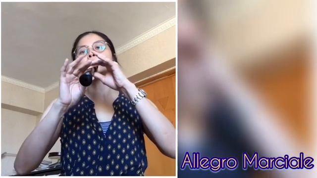 Allegro marciale ABRSM Descant Recorder Exam Grade 3 List C4 смотреть онлайн